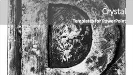  Presentation with alloy - Colorful slide deck enhanced with paint printing industry - metal alloy alphabet letter d backdrop and a gray colored foreground