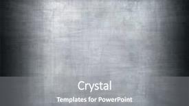  Presentation with iron - PPT theme enhanced with metal aluminium - iron plate background and a gray colored foreground