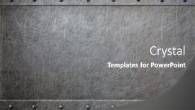  Presentation with metal - Presentation having metal-background-with-scratches background and a gray colored foreground