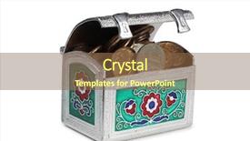  Presentation with green gold and white - Cool new presentation with metal chest and gold coins backdrop and a  colored foreground