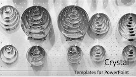  Presentation with plumbing - Presentation design featuring metal clamps with bolt plumbing shop background and a light gray colored foreground