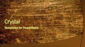  Presentation with metal corrosion - Cool new PPT theme with metal corrosion - large rust backgrounds - perfect backdrop and a tawny brown colored foreground