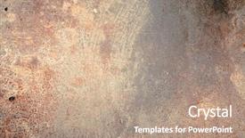  Presentation with metal corrosion - Colorful presentation enhanced with metal corrosion - large rust backgrounds - perfect backdrop and a coral colored foreground