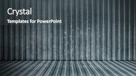  Presentation with metal corrosion - Audience pleasing PPT theme consisting of metal corrosion - metallic background backdrop and a dark gray colored foreground