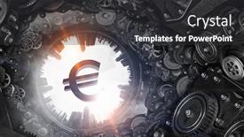  Presentation with mechanism - Slide deck consisting of metal gear mechanism background and a dark gray colored foreground