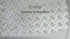  Presentation with kindergarten shapes - Slide deck consisting of metal-list-with-rhombus-shapes background and a light gray colored foreground