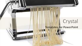  Presentation with dough - Cool new theme with metal-pasta-maker-machine and a lemonade colored foreground