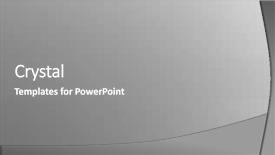  Presentation with brushed metal - Beautiful presentation theme featuring metal plate background or texture backdrop and a gray colored foreground