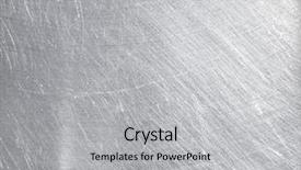 Presentation with brushed metal - Amazing presentation theme having metal plate steel background backdrop and a light gray colored foreground