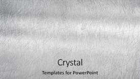  Presentation with brushed metal - PPT theme consisting of metal plate steel background background and a light gray colored foreground