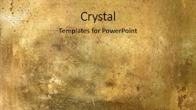  Presentation with shiny - Amazing PPT theme having metal plate with screws background backdrop and a yellow colored foreground