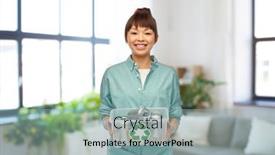  Presentation with metal recycling - Audience pleasing PPT theme consisting of metal-recycling-waste-sorting backdrop and a light blue colored foreground