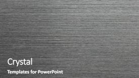  Presentation with brushed metal - Beautiful presentation theme featuring metal sharp to the corner backdrop and a dark gray colored foreground
