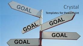  Presentation with saying - Amazing slide deck having sign post with text saying backdrop and a light blue colored foreground