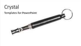  Presentation with high frequency - PPT theme with metal silver high frequency dog background and a white colored foreground