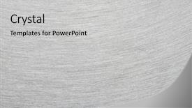  Presentation with stainless steel - Beautiful PPT theme featuring metal stainless steel background texture backdrop and a  colored foreground