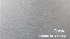  Presentation with chrome aluminium texture metal - Amazing slide set having metal stainless steel background texture backdrop and a  colored foreground