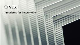  Presentation with radiator car - Theme having metal stripped radiator closeup picture background and a sky blue colored foreground