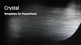  Presentation with brushed metal - Audience pleasing PPT layouts consisting of metal texture background macro photo backdrop and a  colored foreground