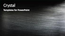  Presentation with brushed metal - Slide deck featuring metal texture background macro photo background and a black colored foreground