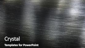  Presentation with brushed metal - Slide deck featuring metal texture background macro photo background and a  colored foreground