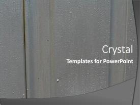 Metal Texture PPT template 29 | CrystalGraphics