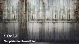  Presentation with art portfolio - Beautiful slides featuring streert art - grunge interior similar available backdrop and a dark gray colored foreground