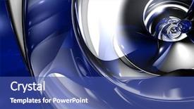  Presentation with banquet blue and silver - Colorful PPT layouts enhanced with metalic mercury - blue silver metall 07 backdrop and a  colored foreground