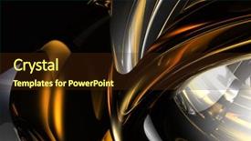  Presentation with gold silver - Presentation having cape crows in a dead tree in the kalahari desert background and a ocean colored foreground