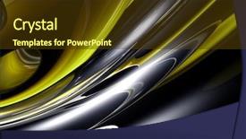  Presentation with foundry liquid metal from blast - Beautiful theme featuring metalic mercury - liquid yellow metall 04 backdrop and a tawny brown colored foreground