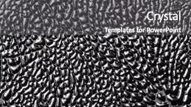  Presentation with mercury - Amazing slides having metalic mercury - metal drops background backdrop and a dark gray colored foreground