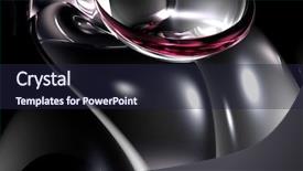  Presentation with silver - Slide set with metalic mercury - silver violette metall 01 background and a  colored foreground