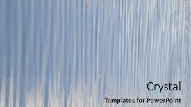  Presentation with mercury - Audience pleasing slide set consisting of metalic mercury - water waves backdrop and a light blue colored foreground