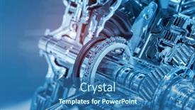  Presentation with automotive - Slides consisting of metallic-background-of-car-automotive background and a  colored foreground