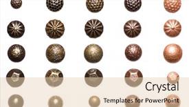  Presentation with nail - Presentation enhanced with metallic crack - luxury nail collection background and a lemonade colored foreground