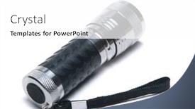  Presentation with metallic - Colorful slide set enhanced with metallic-torchlight-isolated-on-white backdrop and a white colored foreground