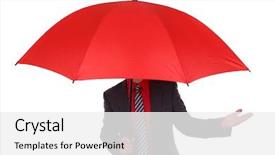  Presentation with hollywood red - PPT theme enhanced with  background and a  colored foreground.