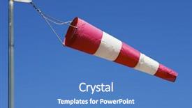  Presentation with aviation meteorology - Slide deck consisting of meteorology aviation - manga wind flying background and a teal colored foreground