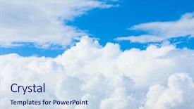  Presentation with meteorology - Beautiful slides featuring meteorology aviation - sunshine blue view backdrop and a sky blue colored foreground