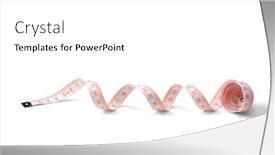  Presentation with background - Theme featuring meter-on-a-white-background background and a white colored foreground