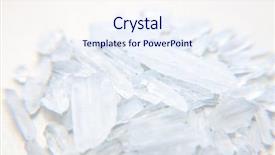  Presentation with crystal meth - Slide deck enhanced with methamohetamine also known as crystal background and a  colored foreground