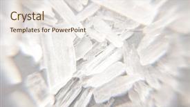  Presentation with crystal meth - PPT theme featuring methamphetamine also known as crystal background and a sky blue colored foreground