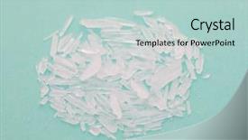  Presentation with crystal meth - Cool new slide deck with methamphetamine also known as crystal backdrop and a  colored foreground