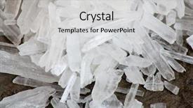  Presentation with crystal meth - Audience pleasing theme consisting of methamphetamine also known as crystal backdrop and a light gray colored foreground