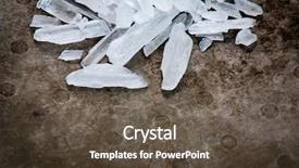  Presentation with crystal meth - PPT layouts with methamphetamine also known as crystal background and a tawny brown colored foreground