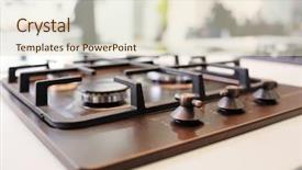  Presentation with methane - Slide set featuring methane - close up image background and a lemonade colored foreground