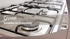  Presentation with methane - Amazing presentation design having methane - close up image backdrop and a gray colored foreground