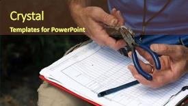  Presentation with research study - PPT theme featuring method to study migration background and a tawny brown colored foreground