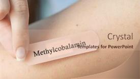  Presentation with vitamin b12 - Slides consisting of methylcobalamin-form-of-vitamin-b12 background and a lemonade colored foreground