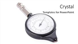  Presentation with map - Theme with metric system - analogue map measurer isolated background and a  colored foreground